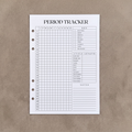 Period Tracker | 2 PACK - A5 Ring Binder Inserts