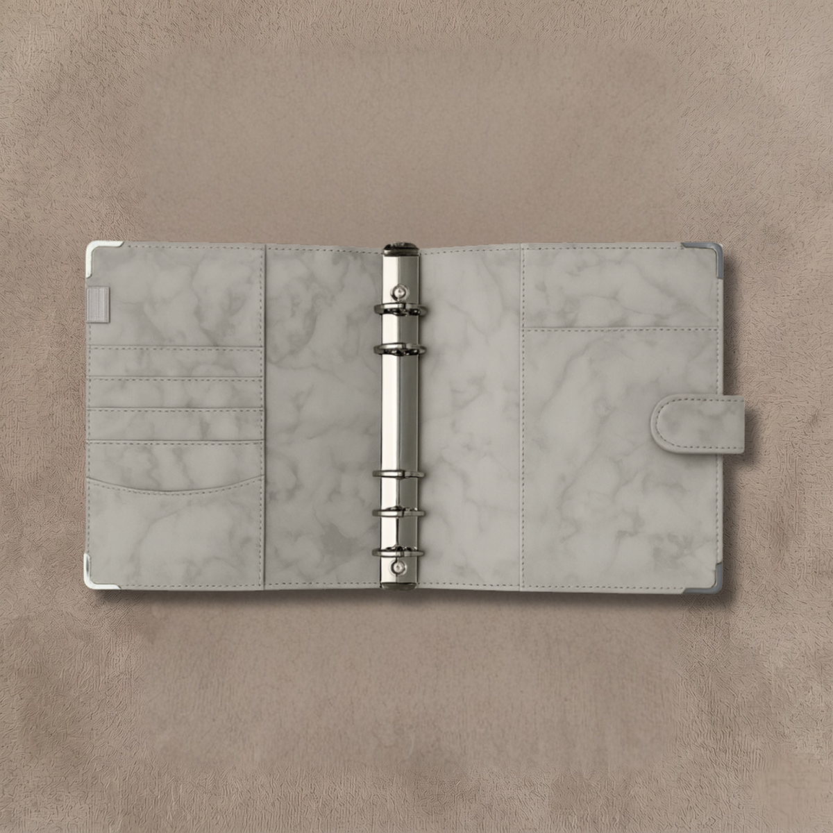 Grey A5 Binder Planner
