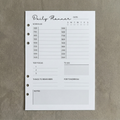 Daily Planner | A5 Ring Binder Inserts