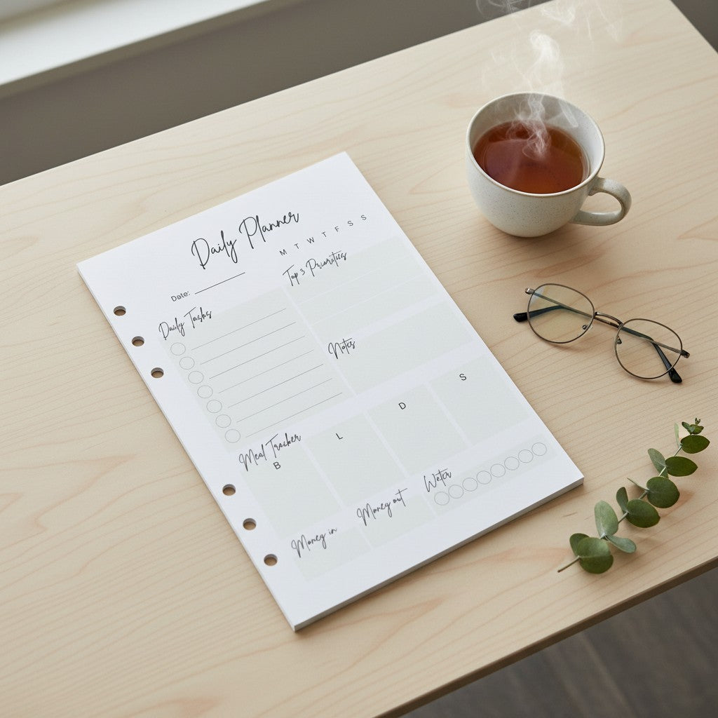 The Everything Daily Planner | A5 Ring Binder Inserts