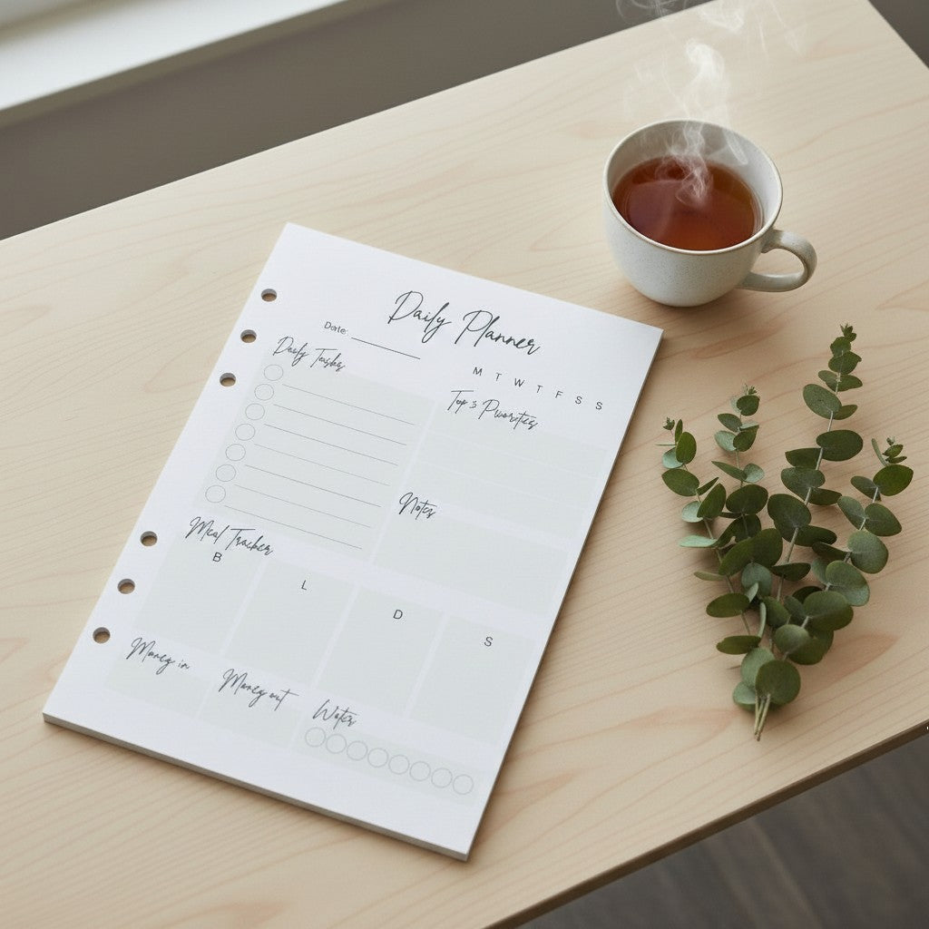 The Everything Daily Planner | A5 Ring Binder Inserts