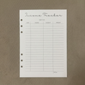 Income Tracker | A5 Ring Binder Inserts