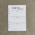 Vision Board | A5 Ring Binder Insert