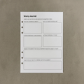Worry Journal | A5 Ring Binder Insert