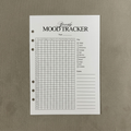 Yearly Mood Tracker | 2 PACK - A5 Ring Binder Insert