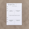 Manifestation Planner | A5 Ring Binder Inserts